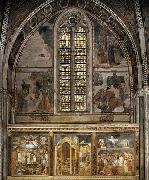 Giotto, Frescoes in the second bay of the nave
